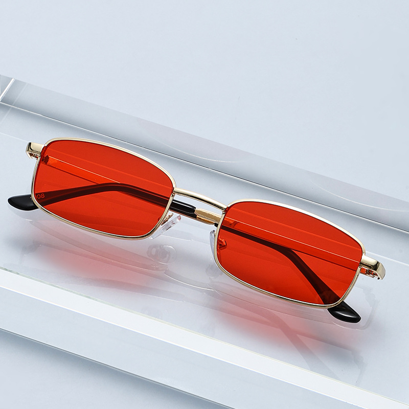 Vintage Fashion Girl - Fashion Punk Sunglasses Women Men Square
