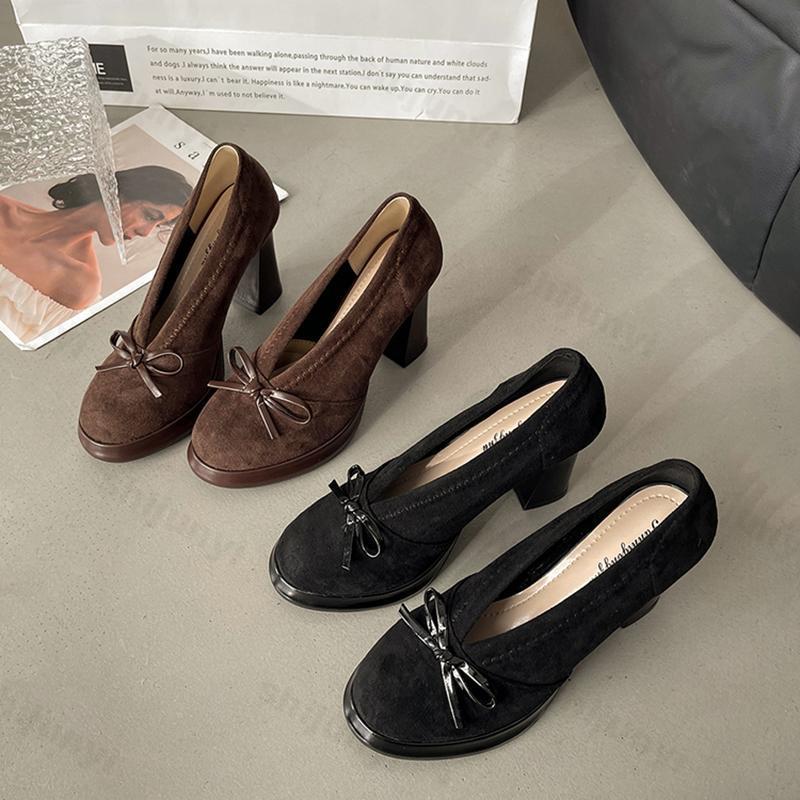 Vintage Fashion Girl - Women's High Heels 2025 Spring Autumn