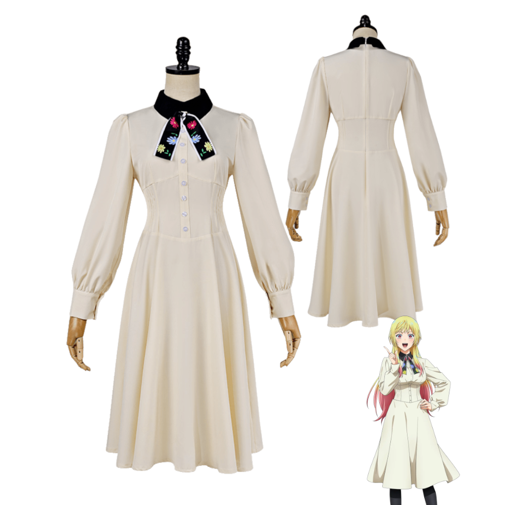 Vintage Slip Dress - Marriage Toxin Mei Kinosaki Cosplay Costume