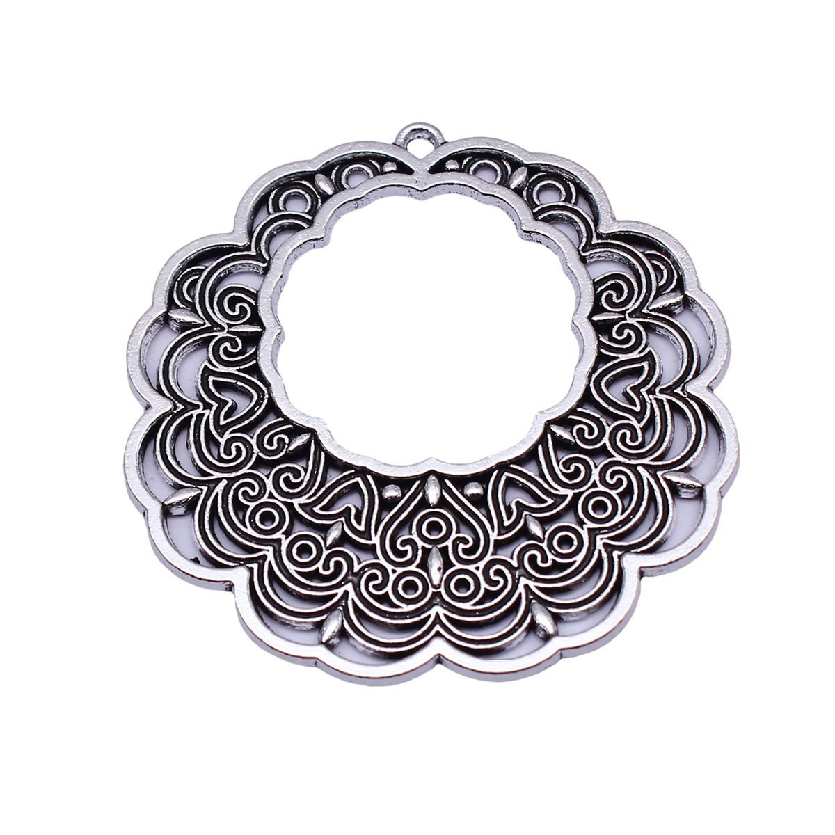 Boho Ethnic Mandala Pendant Fl - đánh giá và giá Vintage Fashion Tumblr
