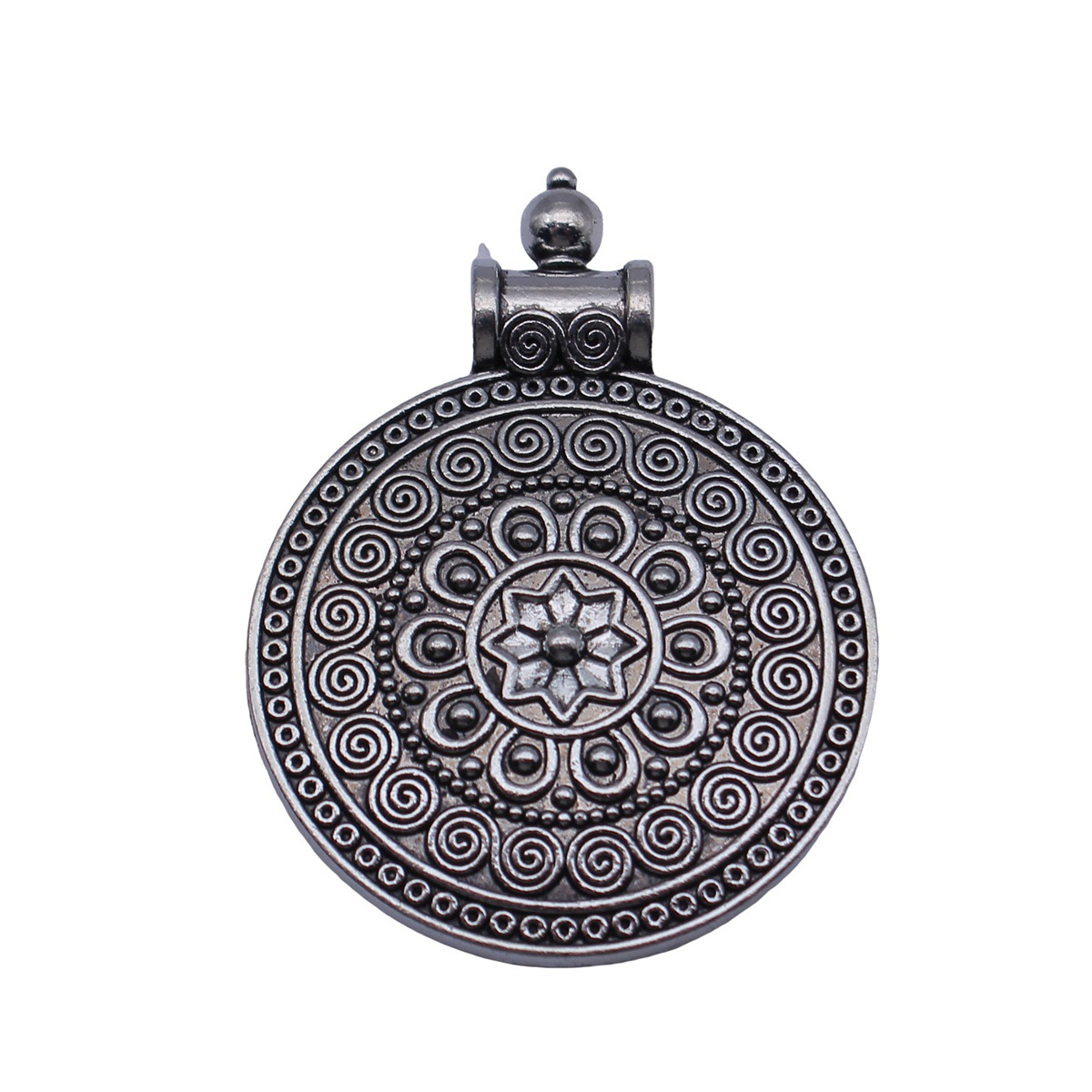 Boho Ethnic Mandala Pendant Fl - đánh giá và giá Vintage Fashion Tumblr