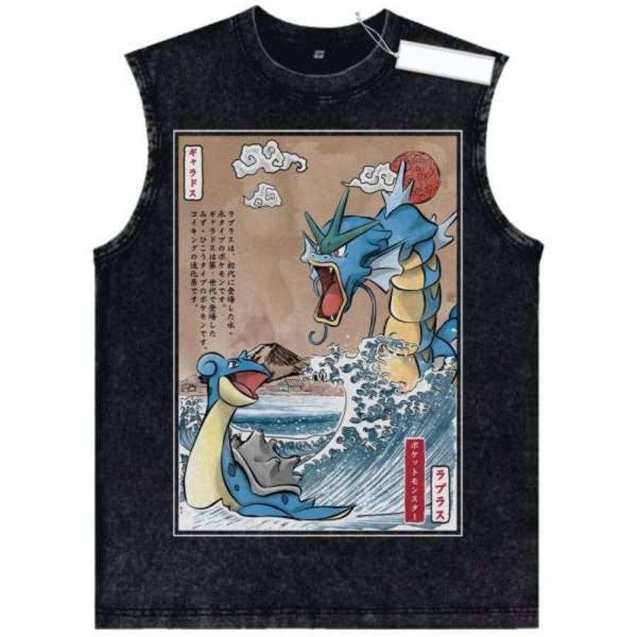 Vintage Washed Pokemon Charact - đánh giá và giá Vintage Fashion In Japan