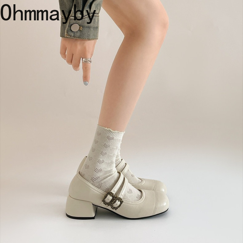 Vintage Thick Heel Women Mary  - đánh giá và giá Vintage Outdoor Fashion