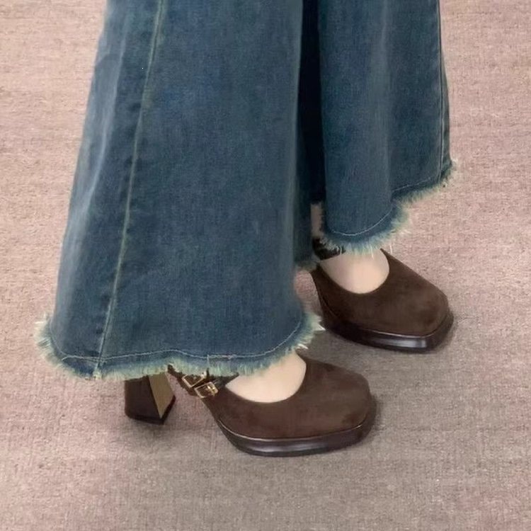 Vintage Thick High Women Mary  - đánh giá và giá Vintage Fashion Girl