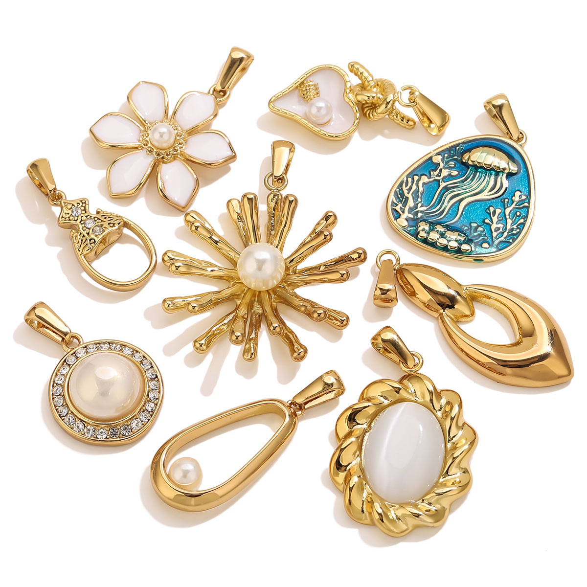 1Pcs 18K Gold Plated Stainless - đánh giá và giá Vintage Fashion Tumblr