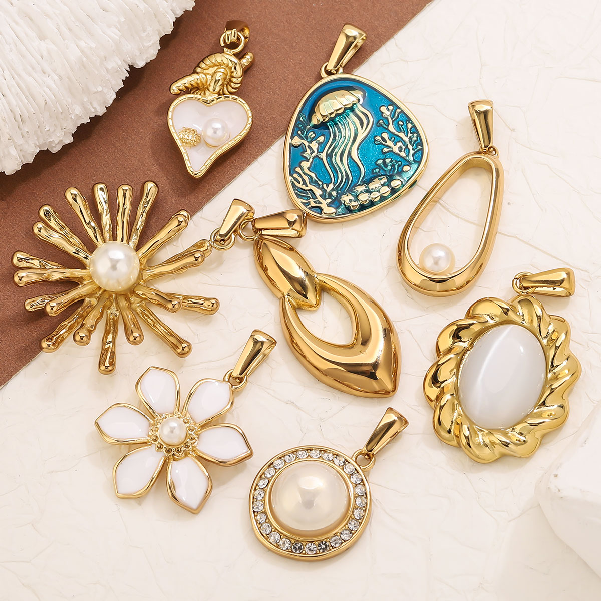 1Pcs 18K Gold Plated Stainless - đánh giá và giá Vintage Fashion Tumblr