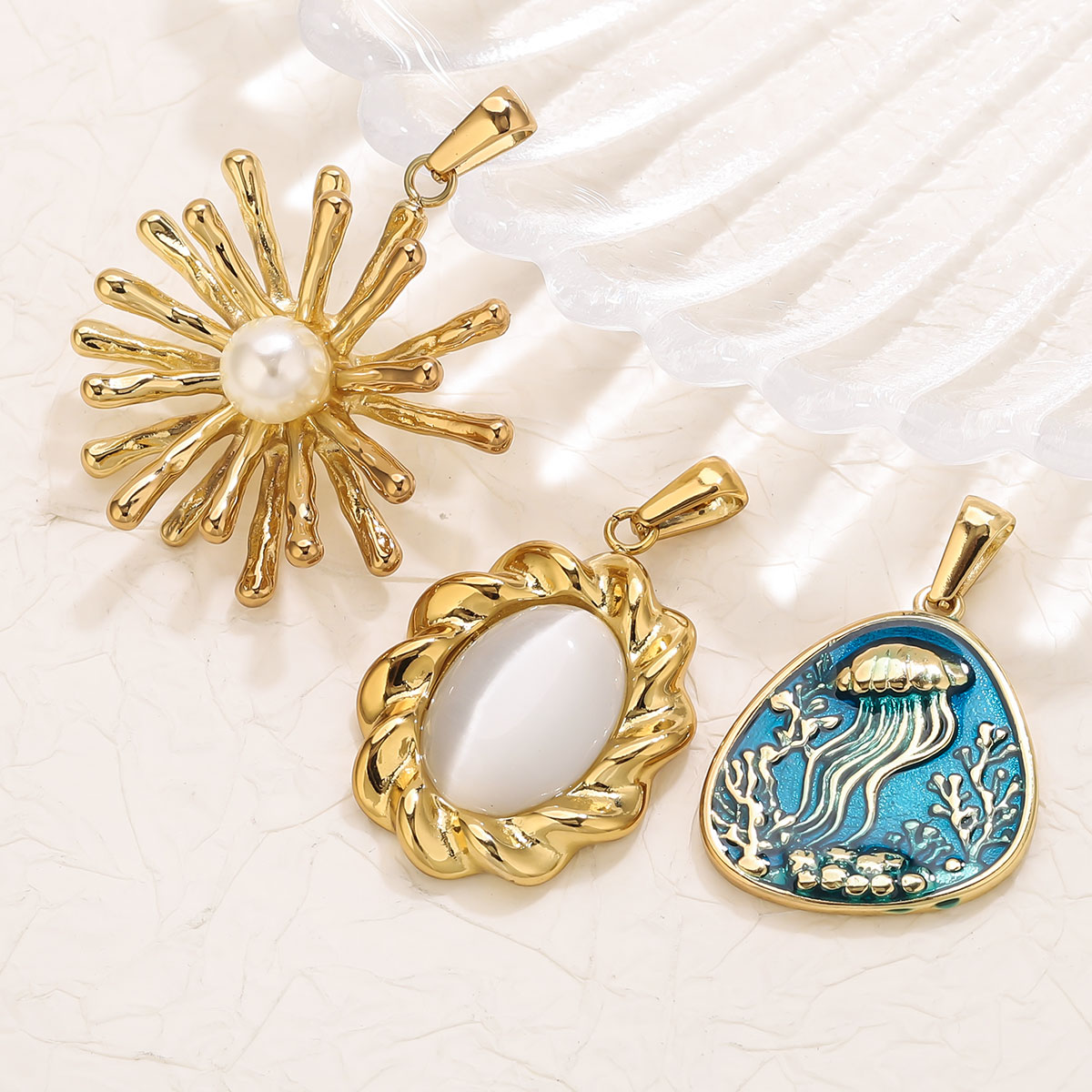 1Pcs 18K Gold Plated Stainless - đánh giá và giá Vintage Fashion Tumblr