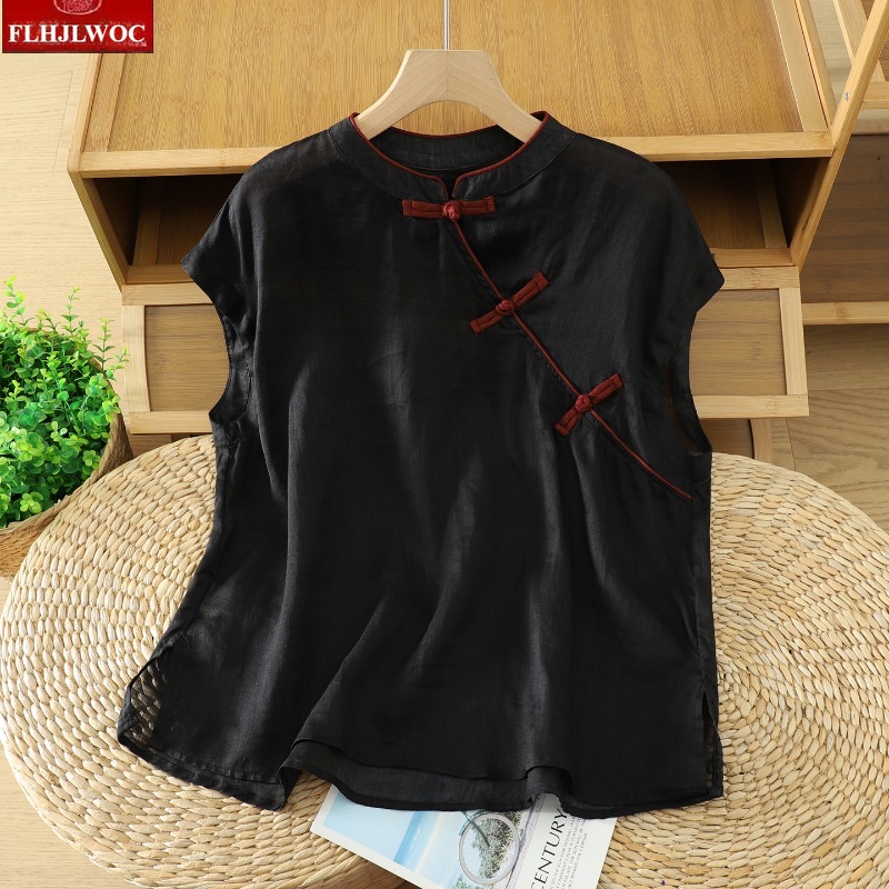 Cotton Linen Tops Blouses Fash - đánh giá và giá Vintage Fashion In Japan