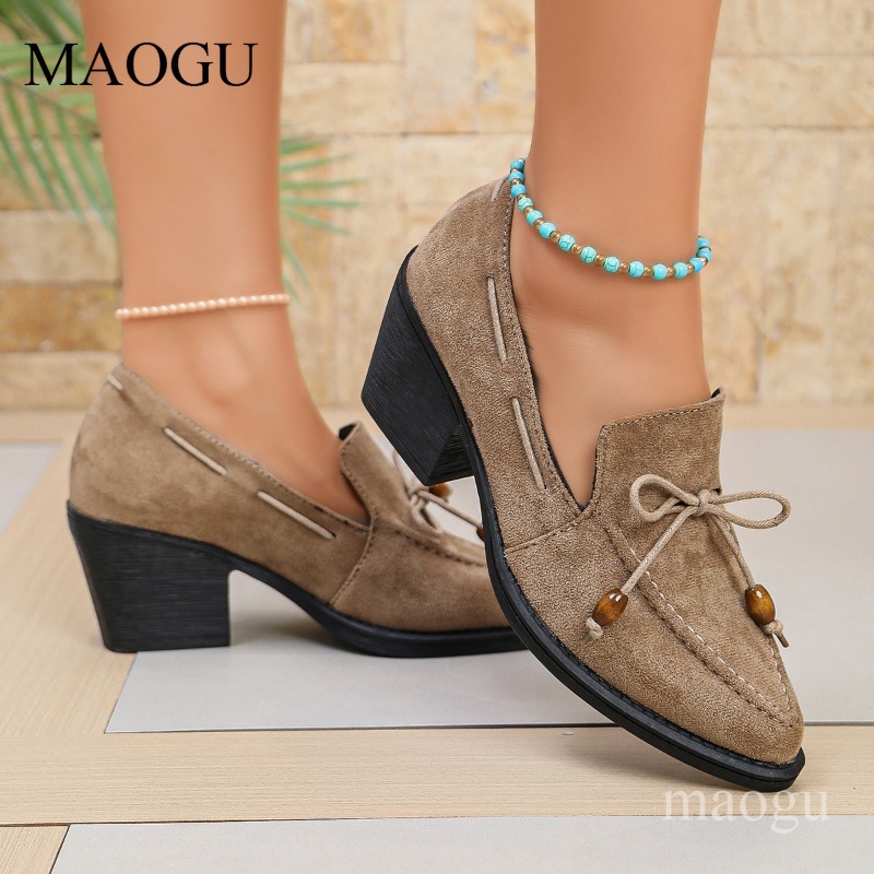 7CM Heeled Women's Spring Autu - đánh giá và giá Vintage Outdoor Fashion
