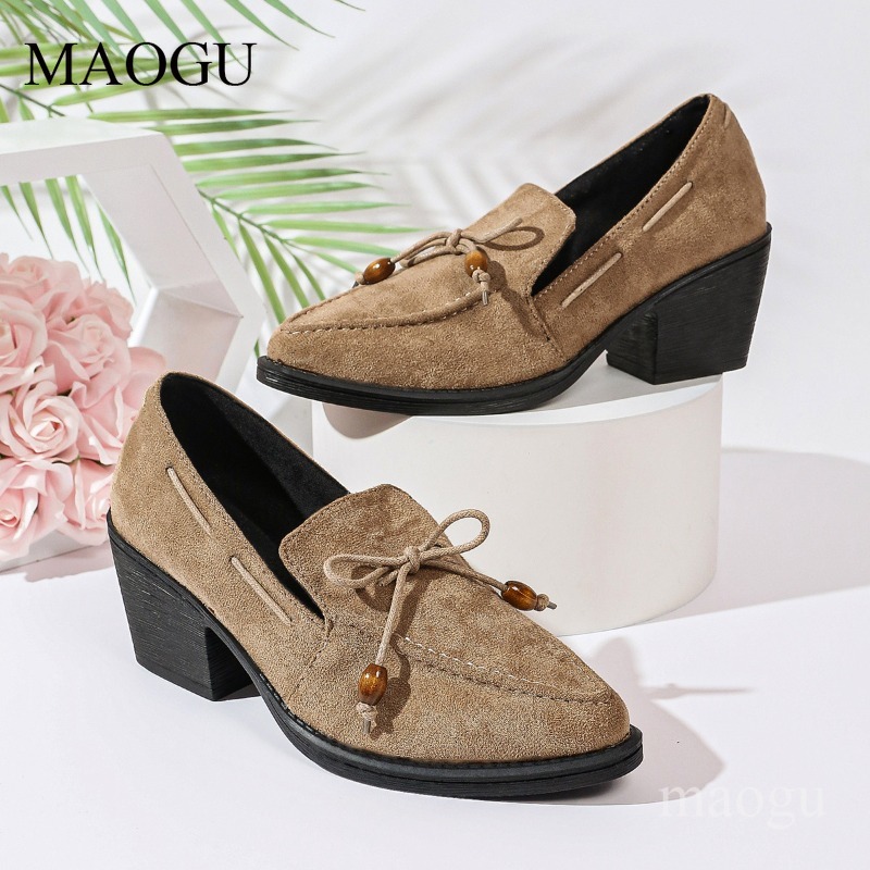 7CM Heeled Women's Spring Autu - đánh giá và giá Vintage Outdoor Fashion