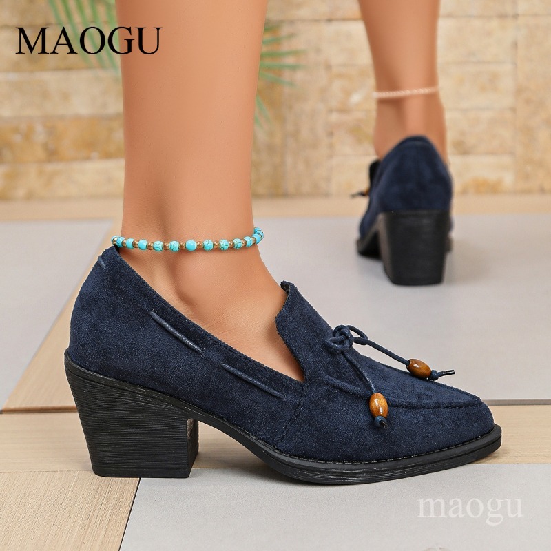 7CM Heeled Women's Spring Autu - đánh giá và giá Vintage Outdoor Fashion