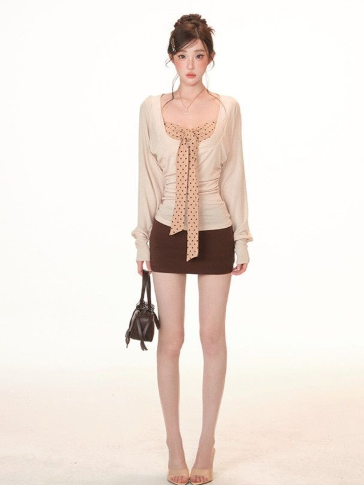 2026 Spring Vintage Blouse Sui - đánh giá và giá Retro Vintage Korean Fashion