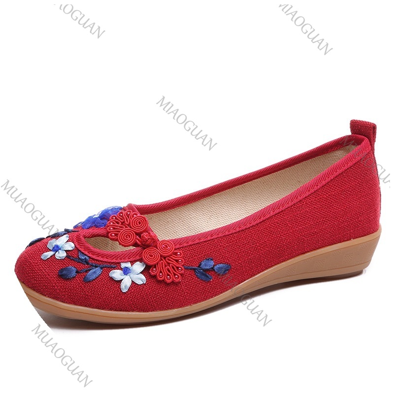 Embroidered Women Comfort Wedg - đánh giá và giá Vintage Fashion Ladies