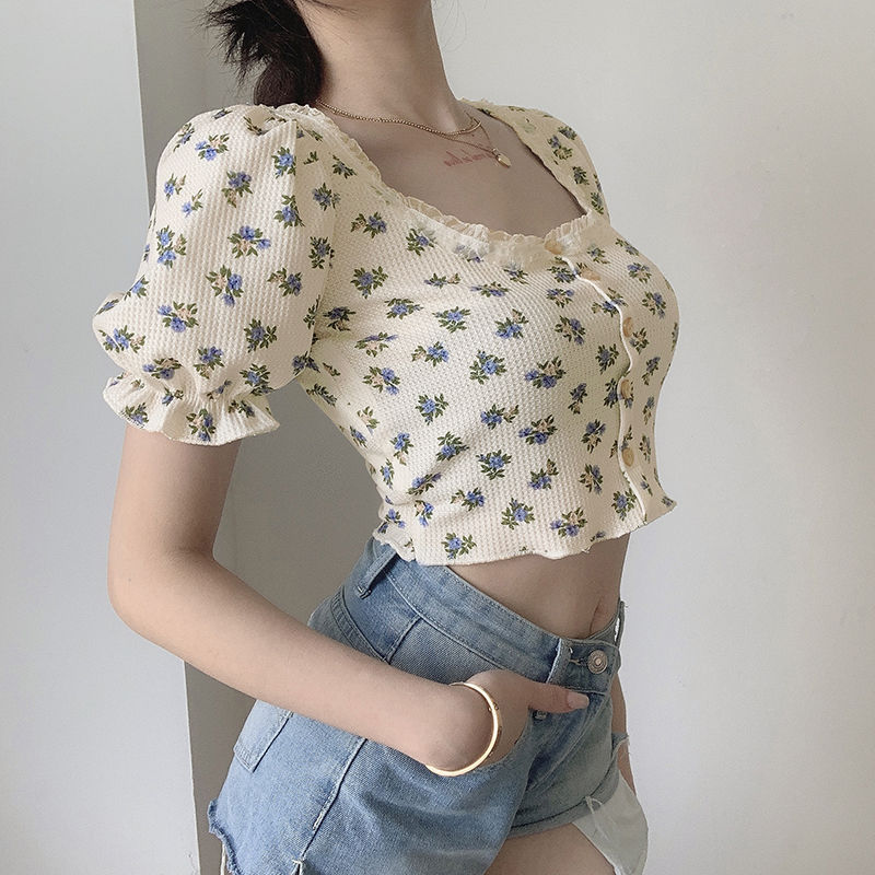Y2K K-Fashion Japanese Floral  - đánh giá và giá Retro Vintage Korean Fashion