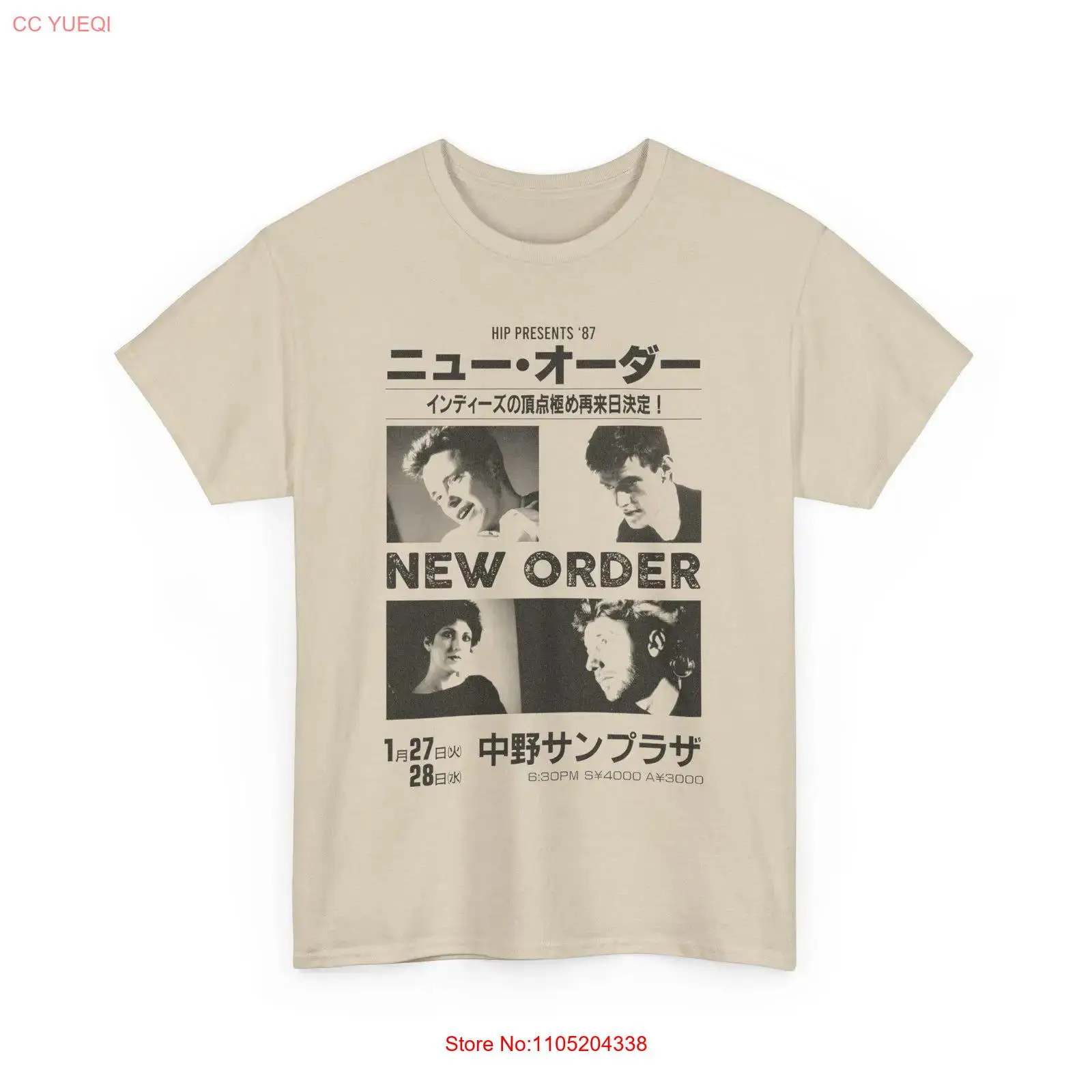 Vintage New Order Live in Japa - đánh giá và giá Vintage Fashion In Japan