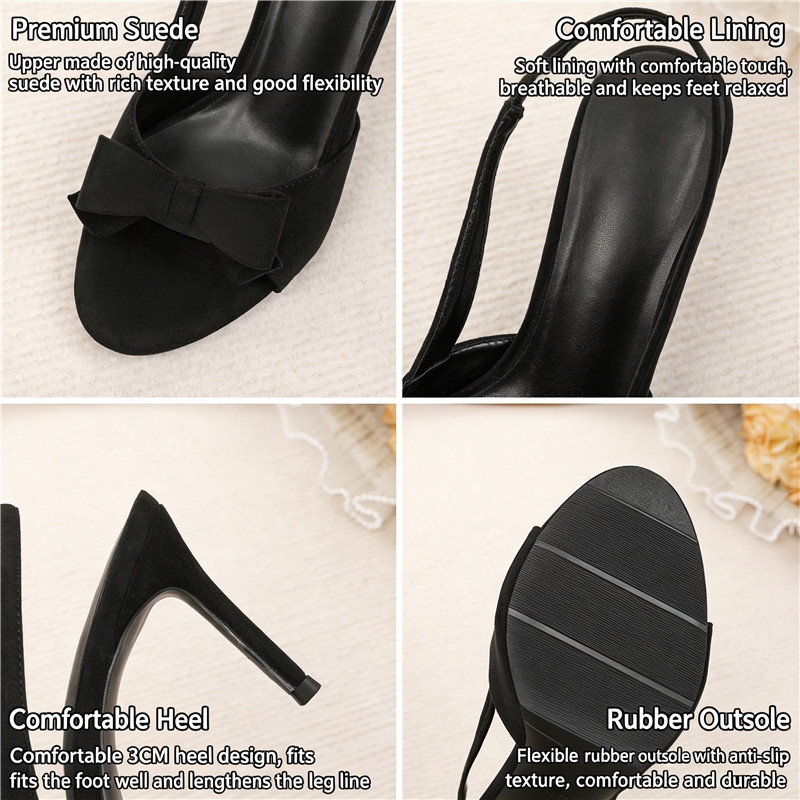 2026 Summer Peep Toe Backless  - đánh giá và giá Vintage Fashion Ladies