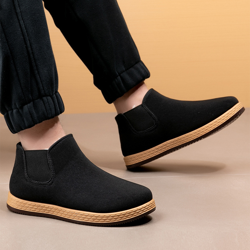 Men's Cotton Shoes Men's Winte - đánh giá và giá Vintage Outdoor Fashion