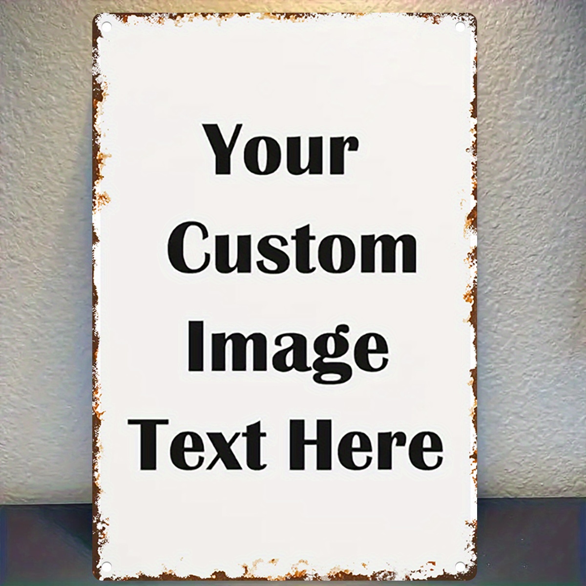Custom Image/Text Metal Tin Si - đánh giá và giá Vintage Fashion Plates