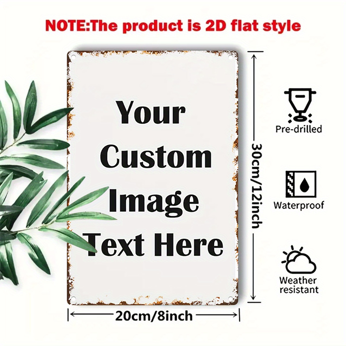 Custom Image/Text Metal Tin Si - đánh giá và giá Vintage Fashion Plates