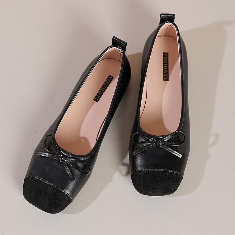 Women Color Block Square Toe B - đánh giá và giá Vintage Fashion Ladies