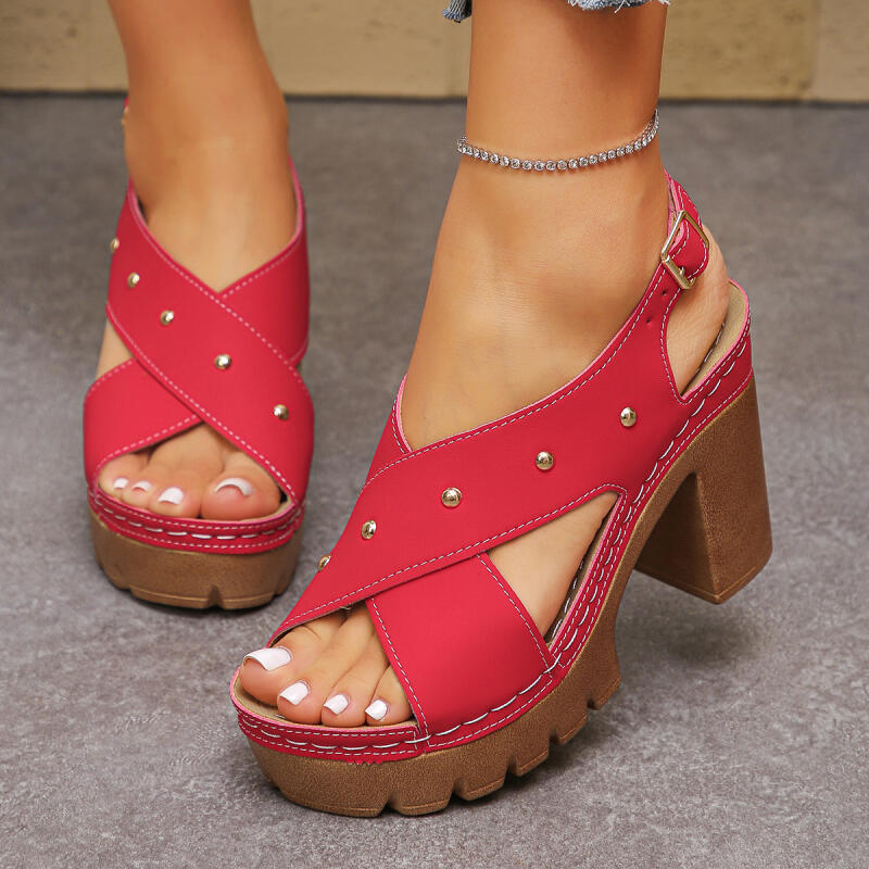 Vintage Super High Heel Cross  - đánh giá và giá Vintage Slip Dress