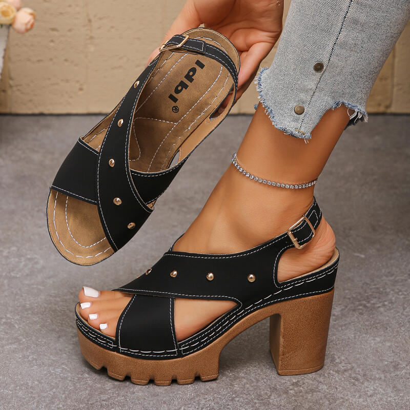 Vintage Super High Heel Cross  - đánh giá và giá Vintage Slip Dress